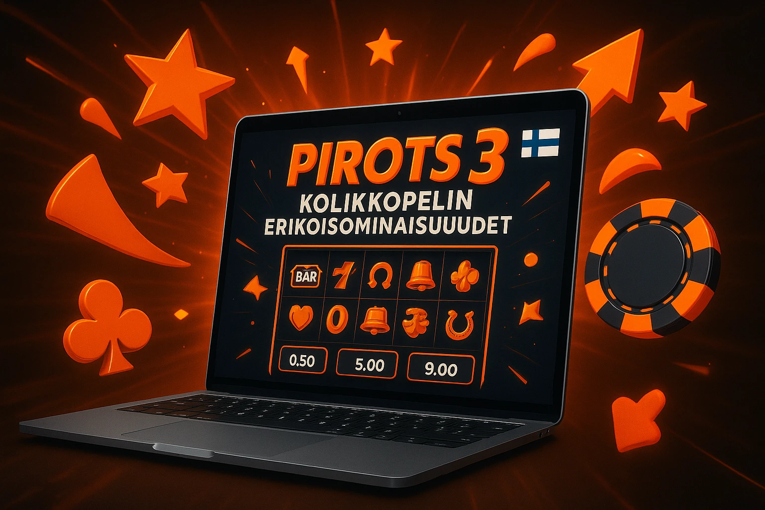 Pirots 3: Kolikkopelin erikoisominaisuudet